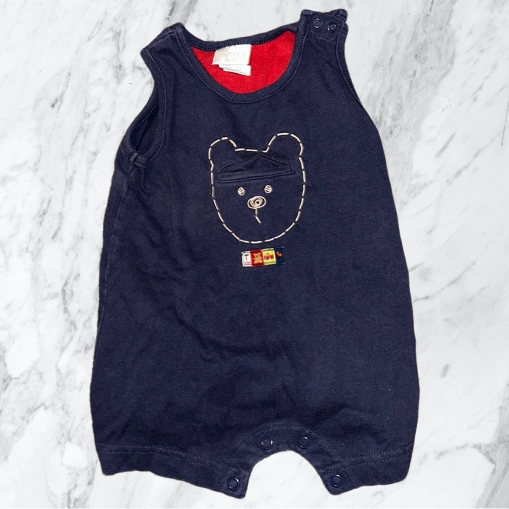 Carters little boy romper with little bear size 3-6 months